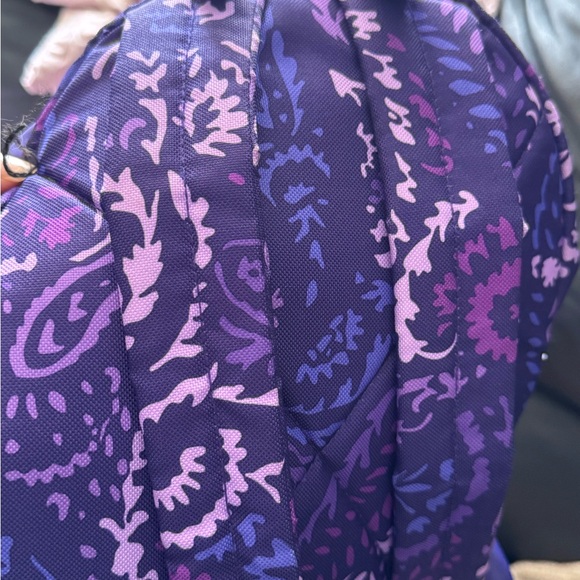 Vera Bradley 💜Purple Paisley Mini Backpack💜☮️ - Picture 5 of 7